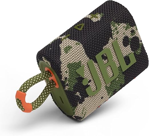 JBL Go 3 Portable Waterproof Speaker with JBL Pro Sound