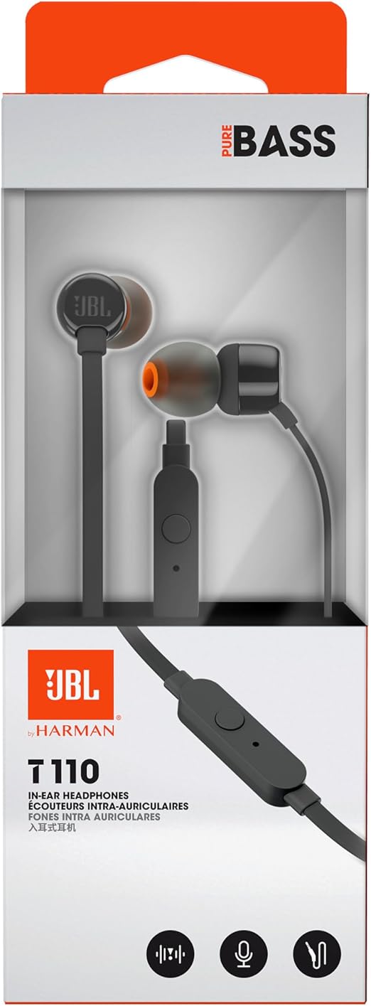 JBL Tune 110 Wired In-Ear Headphones