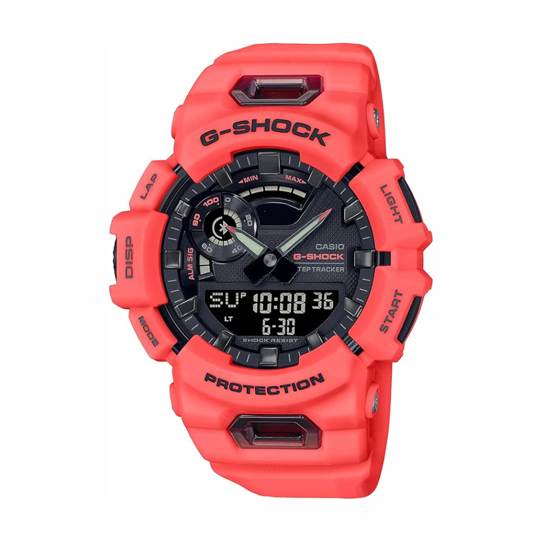 G-SHOCK Mens G-Squad Bluetooth Watch - GBA-900-4ADR