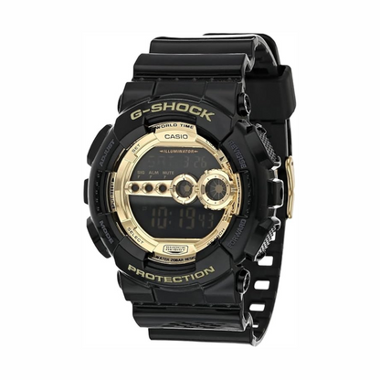 G-Shock GD-100GB-1DR Digital Black & Gold Men's Watch